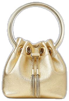 Jimmy Choo Gold, Bon Bon, Color Dorado, Metal Bracelets, Chain Strap, Jimmy Choo, Gold Chains, Bag Sale, Mini Bag