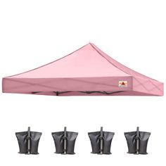 PRICES MAY VARY. Commercial Canopy top cover only, frame not include!! Bonus 4 weights bag. 500D extra thick material, More Durable than 90% Canopy Tops in the Market. 100% waterproof and UV Production, protect from the harmful UVA and UVB rays. Fit with 10X10 pop up canopy, along the underside of canopy to attach walls. 6 month quality guarantee Pink Patio, Commercial Canopy, Replacement Canopy, Pop Up Canopy Tent, Pergola Canopy, Gazebo Pergola, Canopy Tent, Caravan, Tent