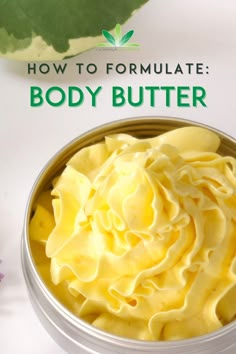 Mini training: Simple whipped body butter. 🌿 We'll show how to formulate a natural body butter using botanical ingredients. Body butters are easy to formulate and can be tailored to suit different skin types, climates and preferences. Diy Body Butter Recipes, Butter At Home, Homemade Body Butter, Natural Body Butter, Diy Body Butter, Different Skin Types, Body Butters Recipe