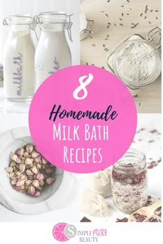 Goat Milk Bath Soak, Milk Bath Recipe Diy, Milk Bath Aesthetic, Milk And Honey Bath, Coconut Milk Bath Soak