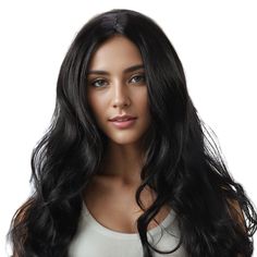 Big curly long hair for Women with stylish designs and outstanding looks. Made of High Temperature Fiber material, soft touch, and natural looking, just like your own real hair. Human wig for Women with very stylish designs and pretty looks, make you more beautiful and confident, you will get tons of compliments with this Hair Wig. Different hairstyles and colors can show different sides of you in various occasions or parties, and build a more confident self. Due to manual measurement, please al Long Hair For Women, Hairstyles And Colors, Curly Long Hair, Pretty Looks, Black Hair Wigs, Long Hair Wigs, Hair Straightening Iron, Hair For Women, Curly Hair Wig