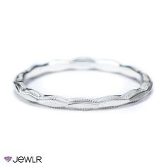 If you are looking for a textured band to wear as a midi ring or to stack with others, this faceted style will complete the look. Choose to have this band made in sterling silver or 10k gold in your favorite gold color. Timeless Sterling Silver Stackable Bands, Stackable Bands With Modern Twist, Modern Twist Stackable Round Bands, Everyday Diamond Cut Jewelry, Diamond Cut Round Band Jewelry, Everyday Diamond Cut Round Band Jewelry, Everyday Round Band Diamond Cut Jewelry, Silver Stackable Rings With Diamond Cut, Elegant Silver Stackable Bands