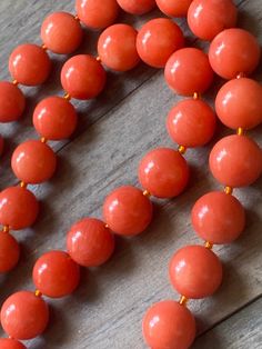 SALE Orange Coral Necklace. Natural corals. Bright orange jewelry. Beaded Gemstone Jewelry. Bridesmaids necklace. Bold Statement. Orange Coral necklace, beaded gemstone jewelry. Tropical and fun to wear, orange sponge coral necklace is absolutely beautiful. This charming necklace is sure to bring sunshine into your life! The standard necklace is 18 inches long, but you can choose different length when you buy it. Each Coral bead is 8 mm. The necklace on the main photo is sold out. You will get s Formal Coral Single Strand Beaded Necklace, Elegant Coral Hand-strung Necklaces, Elegant Hand-strung Coral Necklaces, Elegant Hand-strung Coral Necklace, Elegant Orange Hand-strung Necklace, Orange Red Coral Beaded Necklaces Hand-strung, Hand-strung Red Coral Jewelry In Coral Color, Orange Gemstone Beads Necklace In Red Coral, Hand-strung Red Coral Jewelry