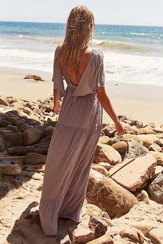 La La Maxi Dress | Free People Maxi Dress Free People, Women Maxi Dresses Summer, Summer Maxi Dresses, Free People Maxi Dress, Short Sleeve Maxi Dresses, Halter Midi Dress, Dress Free People, Satin Midi Dress, Summer Maxi