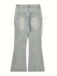 Material:DenimComposition:80% Polyester,20% RayonLength:Long lengthDetails:Raw HemPatterned:Solid colorSuitable types:Slim FitSheer:NoFabric:Slight StretchType:Flare LegPant Length:Long lengthSeasons:All-seasonCare Instructions:Machine wash or professional dry cleanStyle:CasualOccasion:Going OutFit Type:SkinnyWaistline:High WaistPrinting Type:No PrintingWeaving Method:WovenItem ID:VD47113 There maybe 1-2 cm deviation in different sizes, locations and stretch of fabrics. Size chart is for referen Light Wash Mid-rise Flare Jeans For Streetwear, Mid-rise Light Wash Flare Jeans For Streetwear, Light Wash Flare Jeans For Streetwear In Spring, Spring Streetwear Denim Flare Jeans, Spring Rigid Denim Flare Jeans, Spring Flare Jeans In Denim Blue, Mid-rise Washed Blue Flare Jeans For Streetwear, Rigid Denim Blue Pants For Spring, Faded Rigid Denim Bottoms For Spring