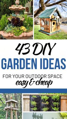 garden ideas for your outdoor space easy and cheap