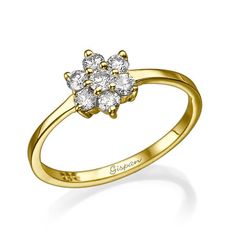 Wedding Ring Flower, Ring Photoshoot, Gold Ring Engagement, Flower Engagement, Flower Rings, Flower Engagement Ring, Ring Flower, Promise Ring Gift, Floral Ring