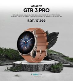 an advertisement for the new samsung watch