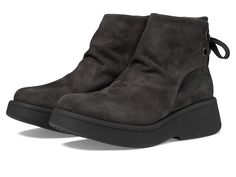 FLY LONDON MEBS189FLY - Women's Boots : Diesel : Designed with a back tie, the FLY LONDON MEBS189FLY Ankle Boot looks unique and provides a flexible, comfortable fit. The rich suede upper is fabric lined and the thermoplastic rubber outsole is lightweight with a removable cushion insole and comfortable rounded toe silhouette. Fabric lining. Pull-on with lace-up closure. Made in Portugal. Measurements: Heel Height: 2 in Weight: 1 lb 3 oz Platform Height: 1 1 4 in Product measurements were taken using size EU 40 (US Women's 9-9.5), width M. Please note that measurements may vary by size. Fly London Boots, Fly London, Ladies Of London, The Fly, Product Reviews, Women's Boots, Womens Boots, Ankle Boot, Heel Height