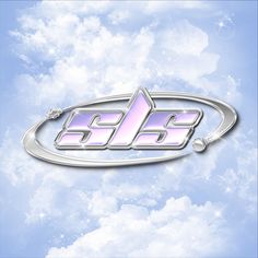 the logo for ssf is shown against a blue sky with white clouds and stars