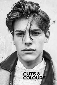 Lang Haar | CUTS & COLOURS Men Bangs, Hair Gell, Mens Haircuts Medium, Blonde Man, Mens Hairstyles Medium, Corte De Cabelo Masculino, Men's Hairstyles, Mens Hair, Men Hair