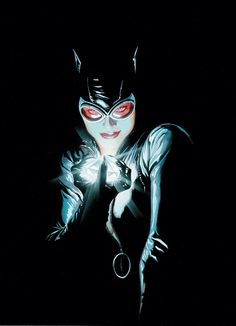 the cover to catwoman faces of evil