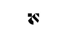 a black and white logo with the letter k on it's left hand corner