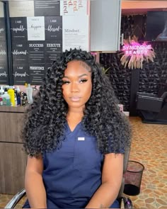 Quick Weave Wand Curls, Flip Over Quick Weave, Nurse Outfit, Biracial Hair, Fye Fits, Sew In Hairstyles, Vacation Hairstyles, Quick Weave Hairstyles