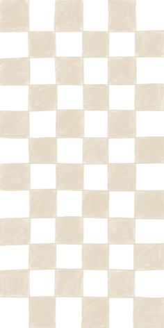 a checkerboard pattern in beige and white