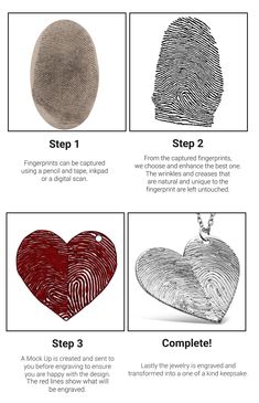 Diy Gifts To Make, Fingerprint Necklace, Diy Father's Day Gifts, Fingerprint Jewelry, Makijaż Smokey Eye, Father's Day Diy, Fathers Day Crafts, Gifts To Make, Memorial Jewelry