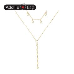 in stock Elegant Layered Necklace For Jewelry Making, Adjustable Gold Teardrop Lariat Necklace, Chic Gold-tone Lariat Necklace, Adjustable Length Jewelry For Jewelry Making, Adjustable Lariat Layered Necklace With Chain Detail, Adjustable Gold Y-shape Necklace, Double Strand Long Necklace Gift, Elegant Adjustable Layered Necklace With Lobster Clasp, Adjustable Y-shape Clavicle Chain Drop Necklace