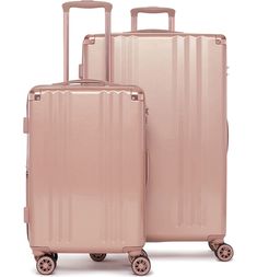 Main Image - CALPAK Ambeur 2-Piece Spinner Luggage Set Rose Gold Luggage, Hard Case Luggage, Best Suitcases, Cute Luggage, Stylish Luggage, Spinner Luggage Sets, Luggage Brands, Best Carry On Luggage, Best Luggage