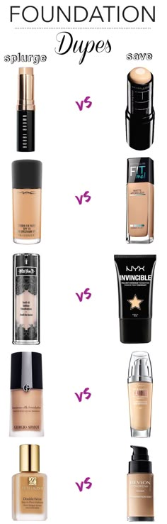 As much as we love to dish out big bucks on our makeup, it’s not always feasible to splurge on a $50+ bottle of foundation! Here are 10 of the best drugstore foundation dupes that work almost as well as their high-end counterparts! Make Up Foundation, Foundation Tips, Big Bucks