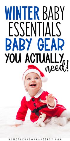 Looking for Winter Newborn Must Haves and essentials? Keep reading for our list of over 15 winter newborn essentials for your winter baby! Dress Baby For Winter, Winter Baby Essentials, Winter Baby Gear, Newborn Winter Clothes, Baby Winter Outfits, Baby Winter Fashion, Newborn List, Baby Winter Dress