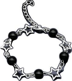 New Y2k, Fashion Y2k, Five Pointed Star, Star Bracelet, Valentines Jewelry, Pop Punk, Star Charms, Metal Bracelets, Acrylic Beads