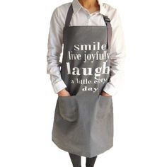 PRICES MAY VARY. 1. ONE SIZE FITS ALL: 32 "(L) x28" (W), the apron's neck strap is adjustable, suitable for most women and men. 2. THICK MATERIAL: Thick cotton canvas adult apron, with high quality fabric, soft and durable, refined workmanship and high color fastness, machine washable. 3. 37.5 "EXTRA LONG TIES: Our cute aprons have long enough waist ties to twist around the back and tie in the front. This kitchen apron can provide full coverage to protect your clothes from spills and splashes. 4 Church Ladies’ Apron, Men Kitchen, Comfy Accessories, Unique Aprons, Phone Pen, Aprons For Women, Fun Christmas Activities, Linen Store, Cute Aprons