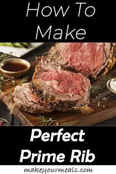 how to make perfect prime rib steak