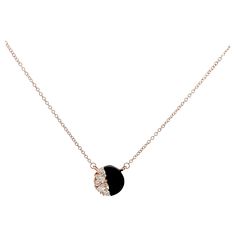 14K Rose Gold Necklace (Matching Ring and Earrings Available) Diamond 4" 0.06cts MQ 1" 0.033cts PR 1" 0.036cts ONYX 1" 0.525cts With a heritage of ancient fine Swiss jewelry traditions, NATKINA is a Geneva based jewellery brand, which creates modern jewellery masterpieces suitable for every day life. It is our honour to create fine jewelry, and it’s for that reason that we choose to only work with high-quality, enduring materials that can almost immediately turn into family heirlooms. From our s Necklace Matching, Modern Jewellery, Matching Ring, Jewellery Brand, Matching Rings, Family Heirloom, Rose Gold Necklace, Modern Jewelry, Jewelry Branding