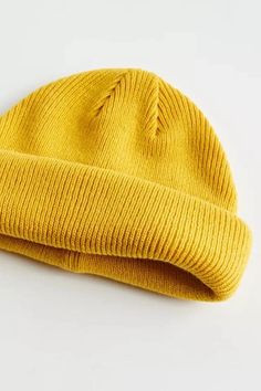 Short roll beanie from Urban Outfitters, crafted in a circular knit from an acrylic fabrication. Finished with an adjustable roll top for a customizable wear..Content + Care:.- 100% Acrylic.- Hand wash.- Imported.Size:.- Circumference: 16' Urban Outfitters Clothes, Roll Top, Personal Shopping, Knit Beanie, Short Pants, Urban Outfitters, Hand Wash, Knitting, Hats