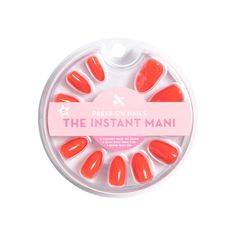 Details: Meet the realest-looking fake nails you've ever seen. The Instant Mani by Olive & June are press-on nails that come in 21 sizes (the most ever!) with the realest-looking fit. Each package contains 42 total nails and everything you need for a perfect press-on mani at home. Straight from the salon, better than gel. Lasts 7 days thanks to non-toxic and non-damaging glue. Fake nails never looked so real.Perfect designs right out of the salonEasy removal - non-damagingSalon perfect performanceCruelty-free and veganArtificial nails made with upcycled material10 min, perfect-in-a-pinch applicationLong-lasting 7+ day wear Nails Almond Medium, Mani Nails, Olive And June, Nails Almond, City Market, So Real, Artificial Nails, Almond Nails, Beauty Nails