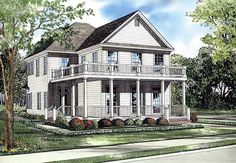 this is an artist's rendering of these house plans