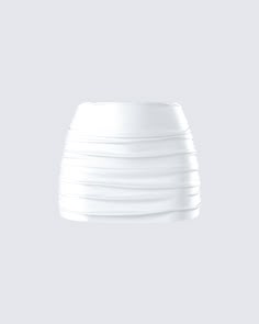 Rivi White Satin Micro Mini Skirt Cheap White Mini Tennis Skirt, White Skirt Mini, White Outfit Party Night, Mini Shorts Outfit, Cute White Skirt, Skirt Png, Mini Skirt White, Skirt Aesthetic, White Mini Skirt