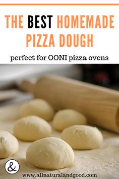 the best homemade pizza dough is perfect for oni pizza ovens and it's easy to make