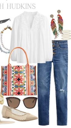 60 Outfits, Look Boho Chic, Look Jean, Grandma Fashion, Mum Fashion, Estilo Hippie, 60 Fashion, Street Style Chic, Fashion Over 50