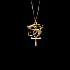 This solid gold key of Ankh necklace showcases exquisite craftsmanship, symbolizing life and spirituality. The key of Ankh pendant is more than just jewelry; it's a fine representation of ancient Egyptian elegance and the timeless allure of this sacred symbol. PENDANT INFORMATIONThis pendant is made of real, solid gold.• Made in USA• Material: 14k or 18k solid gold• Finish: polished• Height: 1.35" (34 mm) | *includes the small circle, bail dimensions not included• Width: 0.9" (23 mm)• Pendant weight: approx. 6 grams (14k)• Bail: fits up to 4 mm chains• Solid back, not hollow• A certificate of authenticity is included• Delivered in our elegant jewelry box, making it the perfect gift Shipping: All of our orders are custom-made. Please allow approximately 3 weeks for production and shipping. Symbolic Ceremonial Necklace With Locket, Symbolic Ceremonial Locket Necklace, Symbolic Locket Necklace For Ceremonial Use, Symbolic Yellow Gold Ceremonial Necklace, Symbolic Formal Necklace With Large Pendant, Formal Symbolic Necklace With Large Pendant, Symbolic Necklace With Large Pendant For Formal Occasions, Symbolic Gold Jewelry For Blessing, Symbolic Ankh Ceremonial Jewelry