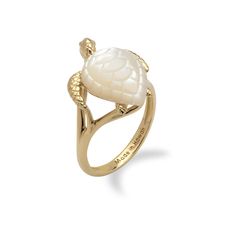 Turtle Ring, Mother Of Pearl Ring, Turtle Jewelry, Turtle Design, Jewelry Accessories Ideas, Classy Jewelry, Jewelry Lookbook, Ring Sizes, Girly Jewelry