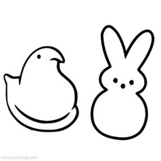 an image of two rabbits and a bird