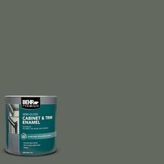 the behr paint is light green and has a white base