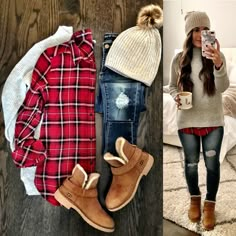 Mode Country, Flat Lays, Winter Trends, Looks Chic, Fall Winter Style, Casual Winter Outfits, Fall Fashion Outfits, Winter Outfits Women, Casual Fall Outfits