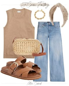 Summer To Fall Outfits Women, Boho Chic Outfits Casual, White And Denim, Outfit Links, Look Plus Size, Fall Fashion Outfits