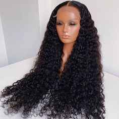 Transparent Lace Closure Wig Harmattan Season, Black Hair Types, Deep Wave Brazilian Hair, Cheap Human Hair Wigs, Long Human Hair Wigs, Cheap Human Hair, Deep Wave Hairstyles, Curly Lace Front Wigs, Hair Brands