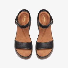 WOMENS Kassanda Lily Black Leather Wedges | Clarks US Casual Wedge Sandals With Cork-bed Midsoles, Casual Wedge Sandals With Cushioned Footbed, Closed Toe Wedge Sandals With Cork-bed Midsoles, Casual Wedge Sandals With Ankle Strap, Casual Open Heel Wedge Sandals With Heel Loop, Casual Wedge Sandals With Ankle Strap And Leather Footbed, Casual Wedge Heel Footbed Sandals With Arch Support, Casual Footbed Sandals With Cork-bed Midsoles And Wedge Heel, Casual Low Heel Wedge Sandals With Heel Strap