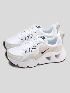 Nike RYZ 365 sneakers - White/Black Summit | Garmentory Christmas Gift Sale, Big Wheels, Line Work, Boots Heels, Nike Huarache, Heels Sandals, Sneakers Athletic, Winter Sale, Sneakers White