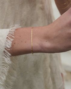 Our most loved Permanent Jewelry Collection now brought to you online with a clasp! Shop our Tini Bracelet now!