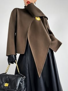 Fall Fashion Coats, Winter Shorts, Autumn Sleeve, Elegant Coats, Tweed Coat, Cape Coat, Cashmere Coat, High Class, Coat Fashion