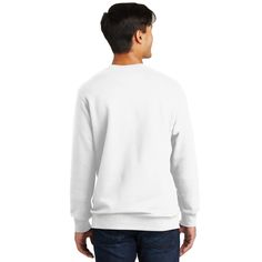 Get the Port & Company® Fan Favorite™ Fleece Crewneck Sweatshirt at Michaels. com. You'll be the biggest fan of this smooth-faced fleece. You'll be the biggest fan of this smooth-faced fleece. Details: Available in multiple sizes and colors 8.5-ounce, 80/20 ring spun cotton/poly 78/22 ring spun cotton/poly (Athletic Heather) 50/50 ring spun cotton/poly (Dark Heather Grey) 100% ring spun cotton face (except Athletic Heather and Dark Heather Grey) Removable tag for comfort and relabeling Locker pa White Long Sleeve Casual Sweatshirt, White Crew Neck Sweater With Ribbed Cuffs, White Crew Sweater With Ribbed Cuffs, White Fleece Sweater With Ribbed Cuffs, White Relaxed Fit Crew Top, White Plain Sweatshirt For Fall, White Fleece Long Sleeve Top, White Crew Sweatshirt With Ribbed Cuffs, White Long Sleeve Fleece Top