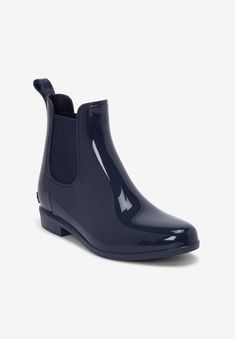 <div>No matter what the weather brings, you can confidently take the day by stylish storm in these easy-on rain boots. The waterproof rubber upper will protect</div> Best Rain Boots, Boot For Women, Tunic Tank Tops, Rain Boot, Calf Boots, Waterproof Boots, Bra Lingerie, Boot Sandals, New Shoes