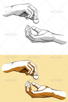 two hands reaching out to each other