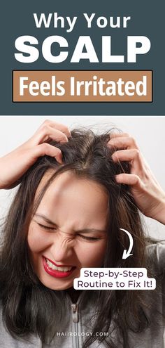 Your scalp might be irritated without you even realizing it! Issues like dryness, flakes, excess oil, or even eczema can cause discomfort and impact your hair health. Learn about the most common scalp issues, their causes, and how they can affect your hair’s growth and shine. This blog post dives deep into identifying and addressing scalp problems early, so you can keep your scalp healthy and flake-free. Head to the blog for expert tips with a FULL scalp care routine to soothe irritated scalp!c Hair Care Videos, Affordable Hair Care, Wavy Straight Hair, Scalp Issues, Coiled Hair, Hair Color Guide, Scalp Problems, Hair Maintenance Tips, Hair Concerns