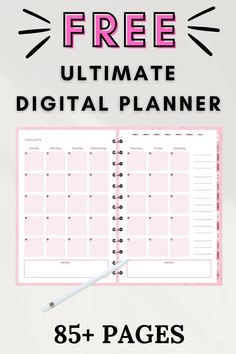 Free Digital Planner for 2024 #tidbitsplanner Free Digital Planner, Weekly Budget Planner, Free Planner Templates, Samsung Notes, Daily Planner Printables Free, Planner Writing, Monthly Planner Template, Budget Planner Template, Budget Planner Printable